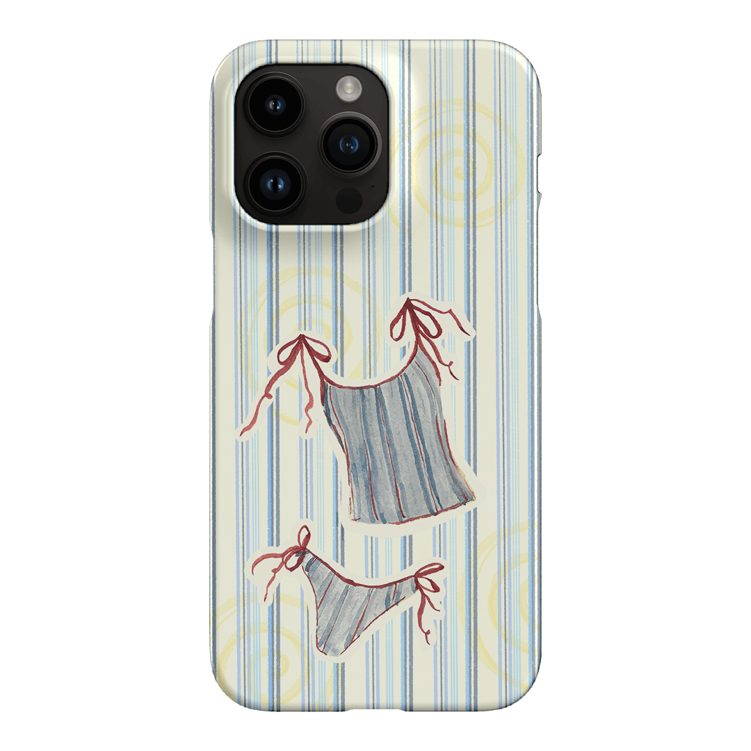 Stripe Tankini Printed Phone Cases iPhone 14 Pro Max / Snap by Kayla Carr - The Dairy