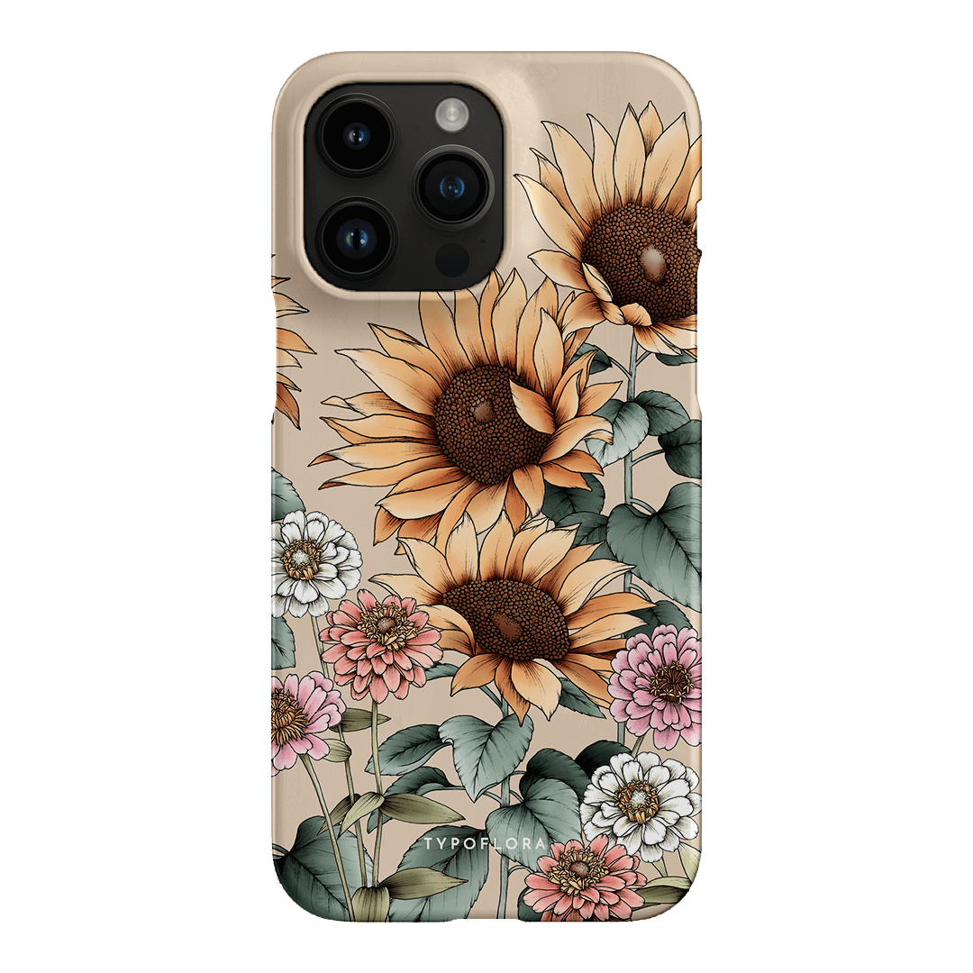 Summer Blooms Printed Phone Cases iPhone 14 Pro Max / Snap by Typoflora - The Dairy