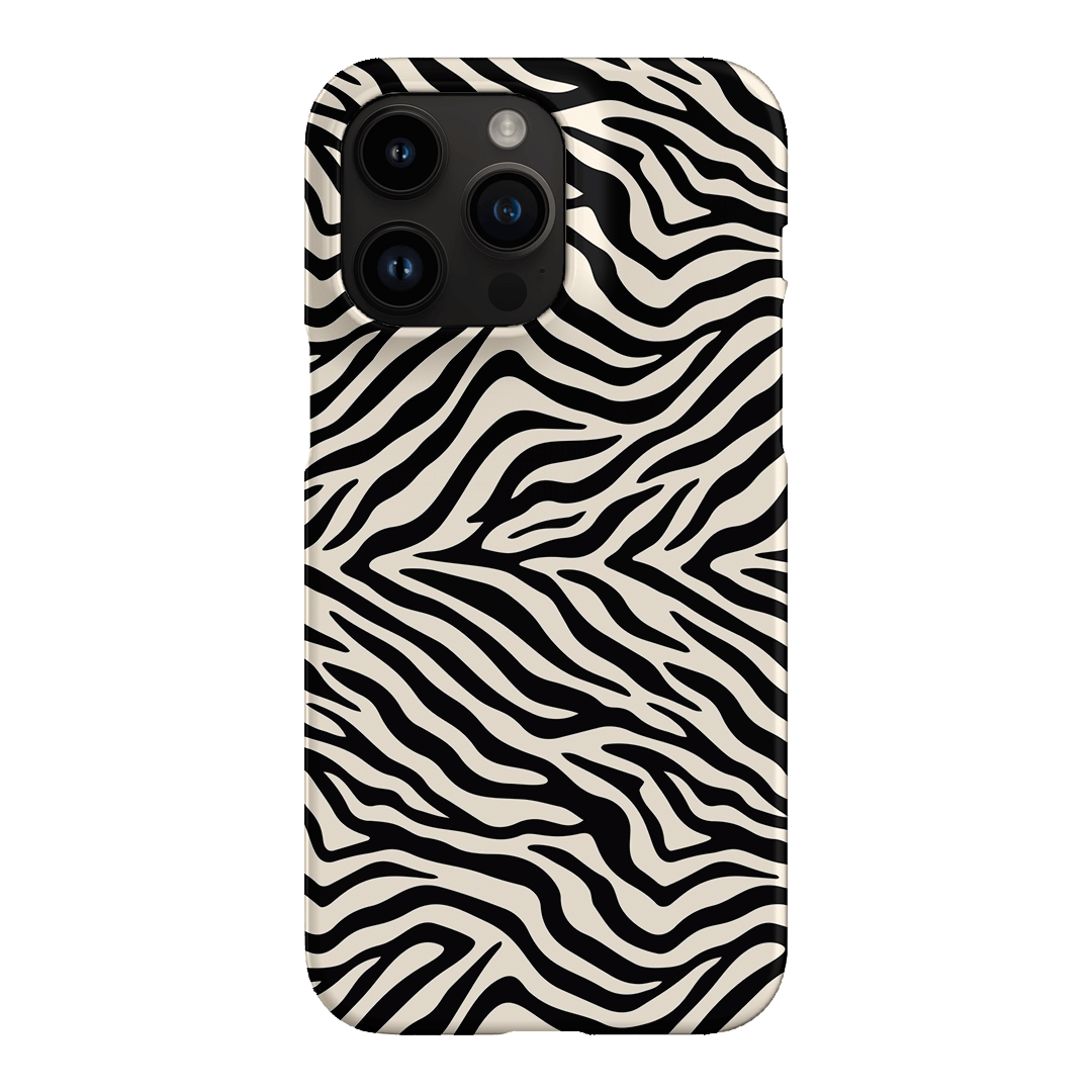 Zebra Ink Printed Phone Cases iPhone 14 Pro Max / Snap by The Dairy - The Dairy