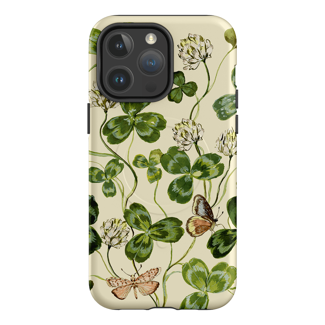 Clover & Butterflies Printed Phone Cases iPhone 14 Pro Max / Armoured MagSafe by Ellie Mae - The Dairy
