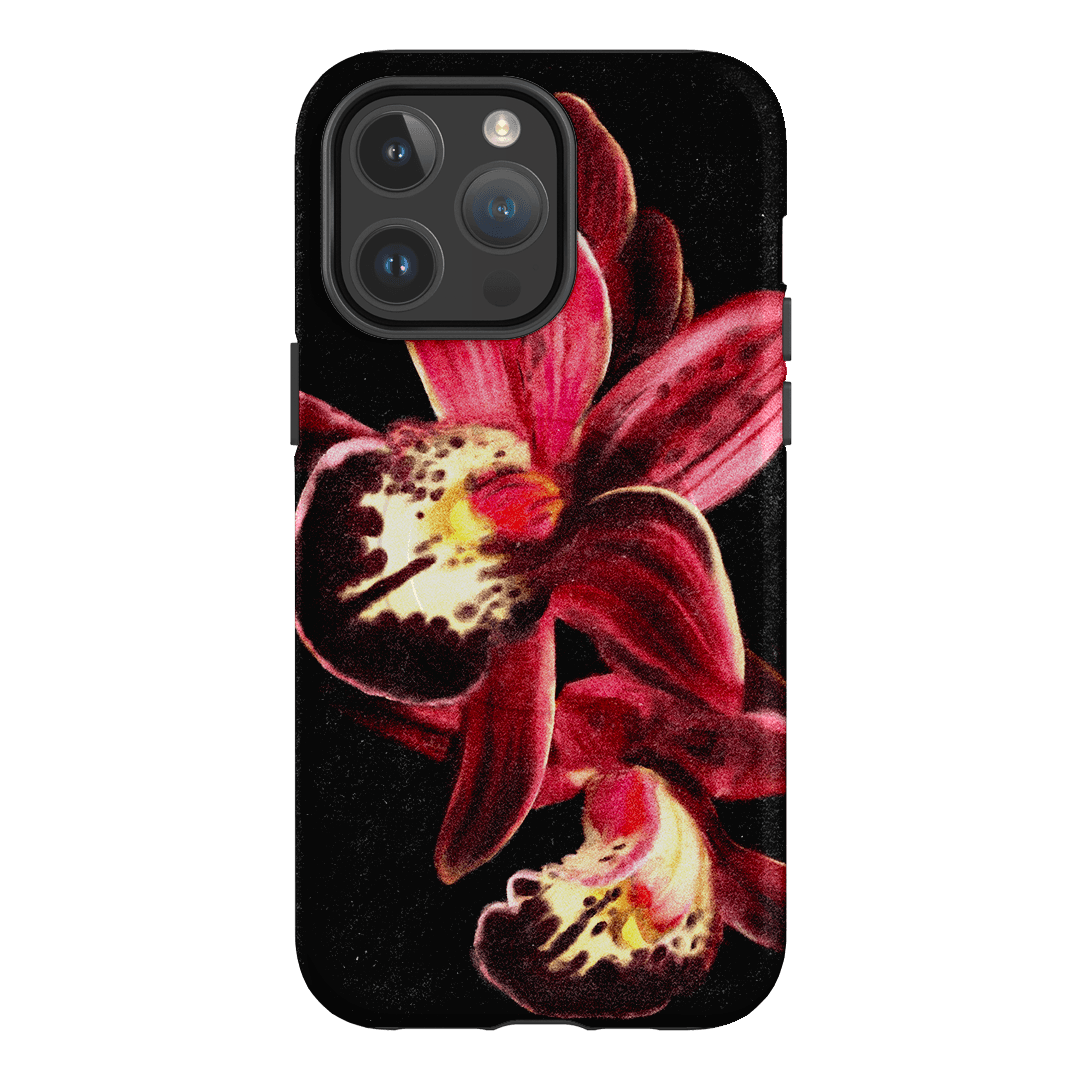 Deep Orchid Printed Phone Cases iPhone 14 Pro Max / Armoured MagSafe by Sally Hungerford - The Dairy