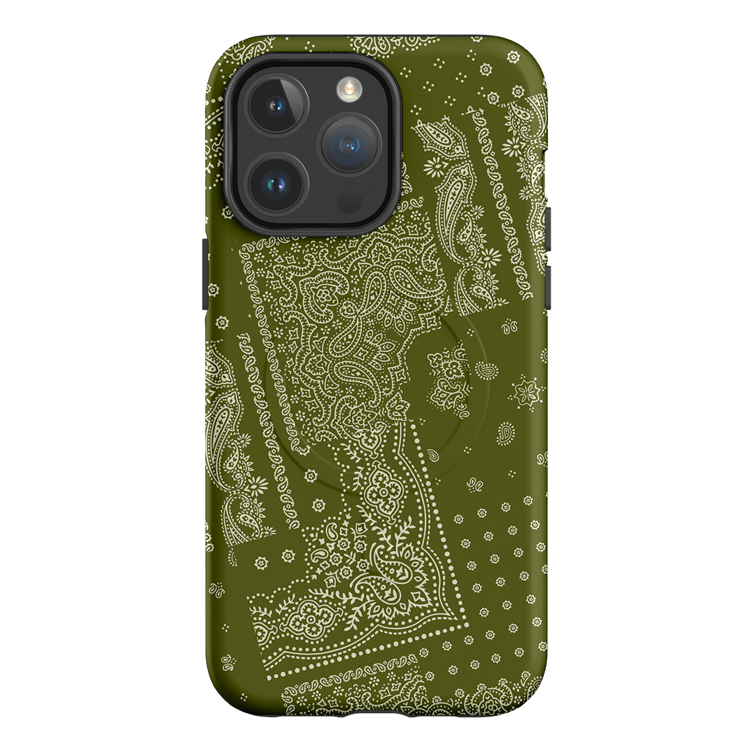 Paisley Fern Printed Phone Cases iPhone 14 Pro Max / Armoured MagSafe by The Dairy - The Dairy