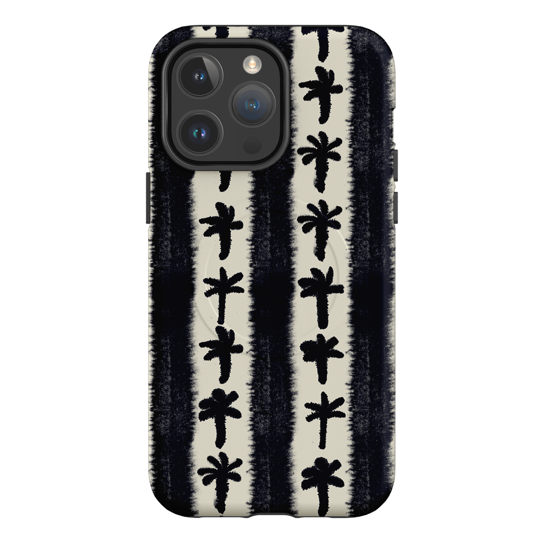 Palm Stripe Printed Phone Cases iPhone 14 Pro Max / Armoured MagSafe by Desmond & Dempsey - The Dairy