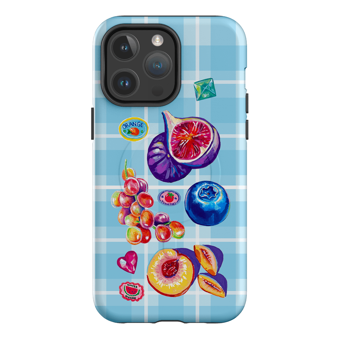 Plaid Picnic Printed Phone Cases iPhone 14 Pro Max / Armoured MagSafe by Femke Studio - The Dairy
