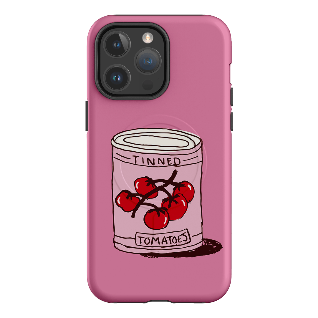 Saucy Pink Printed Phone Cases iPhone 14 Pro Max / Armoured MagSafe by The Dairy - The Dairy