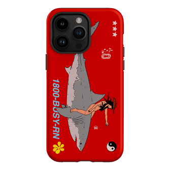 1800-Busy Rn in Red Printed Phone Cases iPhone 14 Pro Max / Armoured by Easty Beasty - The Dairy
