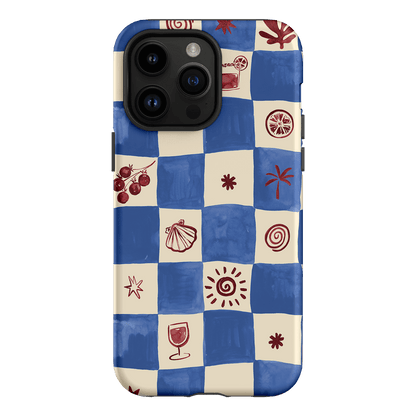 Afternoon Mezze Cornflower Printed Phone Cases iPhone 14 Pro Max / Armoured by Charlie Taylor - The Dairy