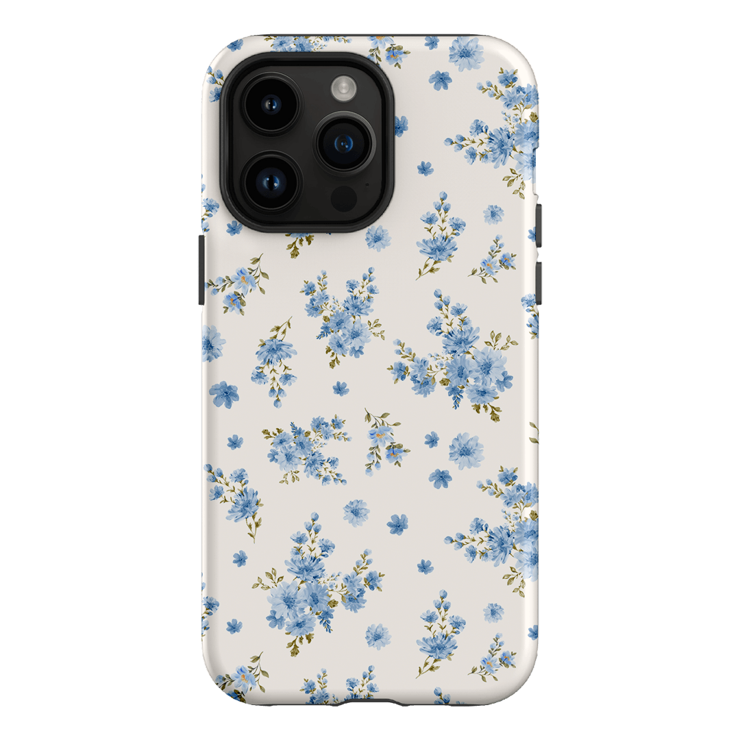 Blue Meadow Printed Phone Cases iPhone 14 Pro Max / Armoured by Kasiags Art - The Dairy