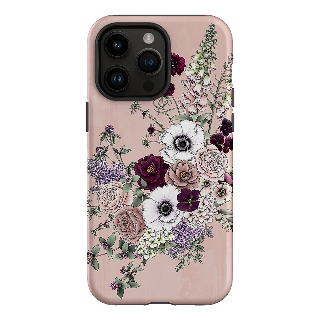 Blush Wildflowers Printed Phone Cases iPhone 14 Pro Max / Armoured by Typoflora - The Dairy