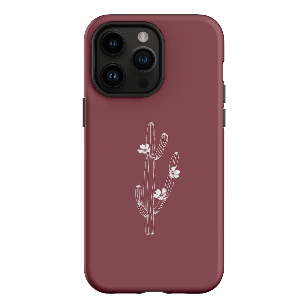 Cactus Flower Printed Phone Cases iPhone 14 Pro Max / Armoured by Typoflora - The Dairy