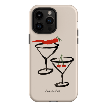 Chili Cherry Printed Phone Cases iPhone 14 Pro Max / Armoured by Phthalo Ruth - The Dairy