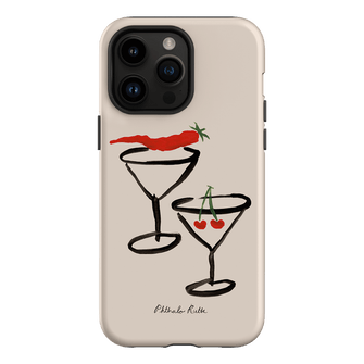 Chili Cherry Printed Phone Cases iPhone 14 Pro Max / Armoured by Phthalo Ruth - The Dairy