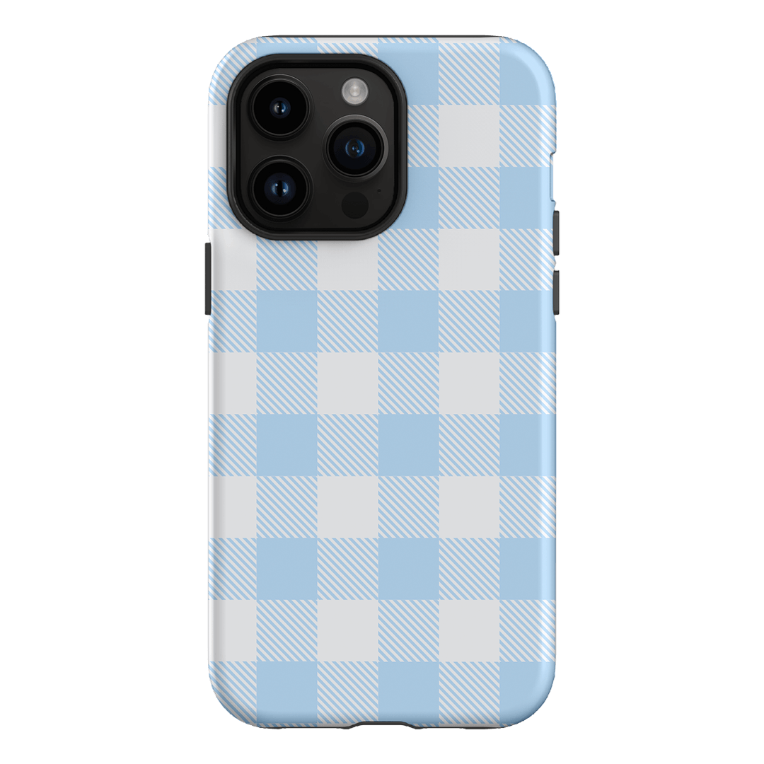 Cloud Plaid Printed Phone Cases iPhone 14 Pro Max / Armoured by The Dairy - The Dairy