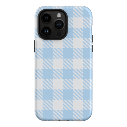 Cloud Plaid Printed Phone Cases iPhone 14 Pro Max / Armoured by The Dairy - The Dairy