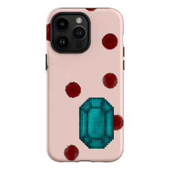 December Turquoise Printed Phone Cases iPhone 14 Pro Max / Armoured by Joiana - The Dairy