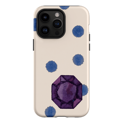 February Amethyst Printed Phone Cases iPhone 14 Pro Max / Armoured by Joiana - The Dairy