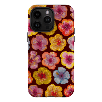 Hibiscus Holiday Rouge Printed Phone Cases iPhone 14 Pro Max / Armoured by BG. Studio - The Dairy