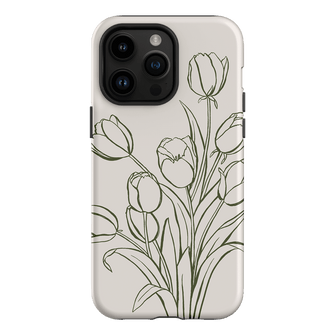 Inked Tulips Printed Phone Cases iPhone 14 Pro Max / Armoured by Typoflora - The Dairy