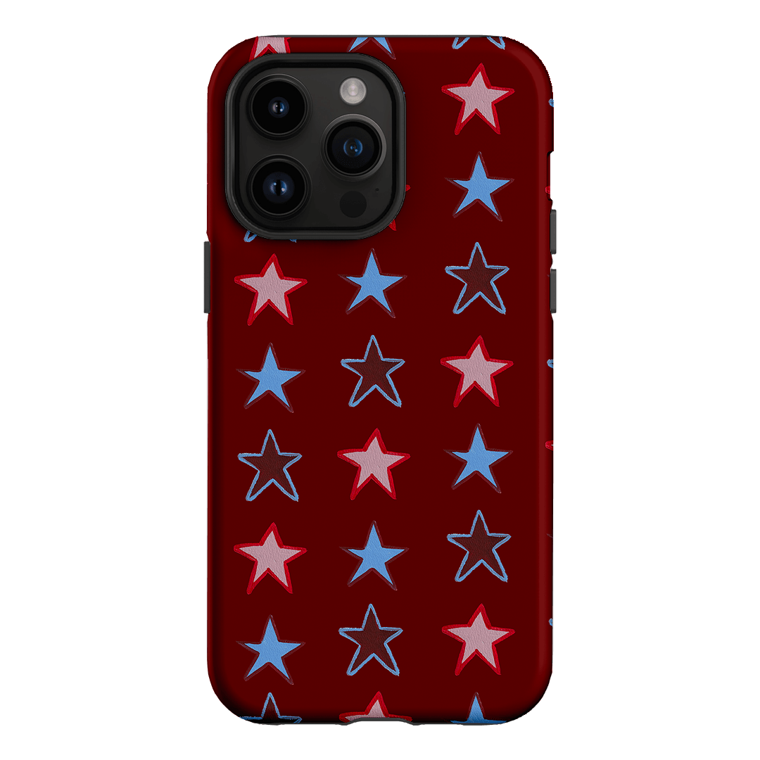 Lucky Stars Rouge Printed Phone Cases iPhone 14 Pro Max / Armoured by BG. Studio - The Dairy