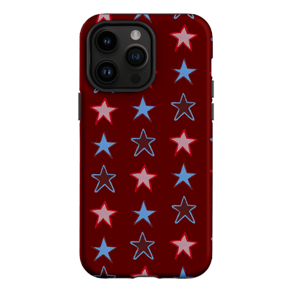 Lucky Stars Rouge Printed Phone Cases iPhone 14 Pro Max / Armoured by BG. Studio - The Dairy