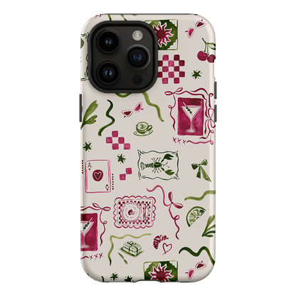 Martini Gal Printed Phone Cases iPhone 14 Pro Max / Armoured by Charlie Taylor - The Dairy