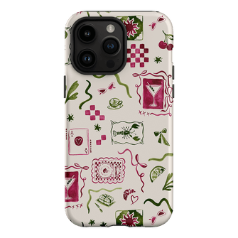 Martini Gal Printed Phone Cases iPhone 14 Pro Max / Armoured by Charlie Taylor - The Dairy