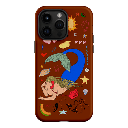 Mermaid Salad Chocolate Printed Phone Cases iPhone 14 Pro Max / Armoured by Easty Beasty - The Dairy