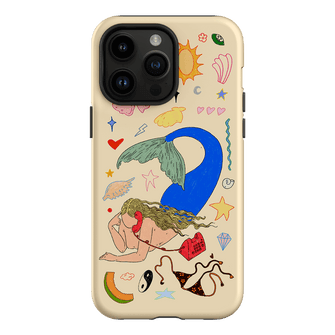 Mermaid Salad Cream Printed Phone Cases iPhone 14 Pro Max / Armoured by Easty Beasty - The Dairy