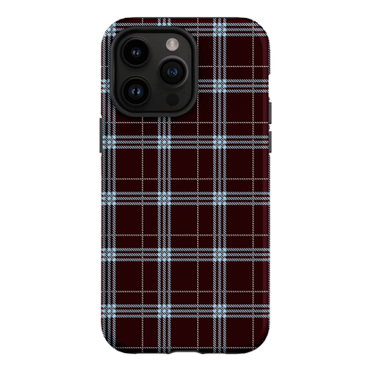 Mocha Plaid Printed Phone Cases iPhone 14 Pro Max / Armoured by The Dairy - The Dairy