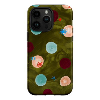 Olive Spot Printed Phone Cases iPhone 14 Pro Max / Armoured by Charlie Taylor - The Dairy