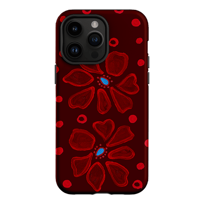 Painted Petal Rouge Printed Phone Cases iPhone 14 Pro Max / Armoured by BG. Studio - The Dairy