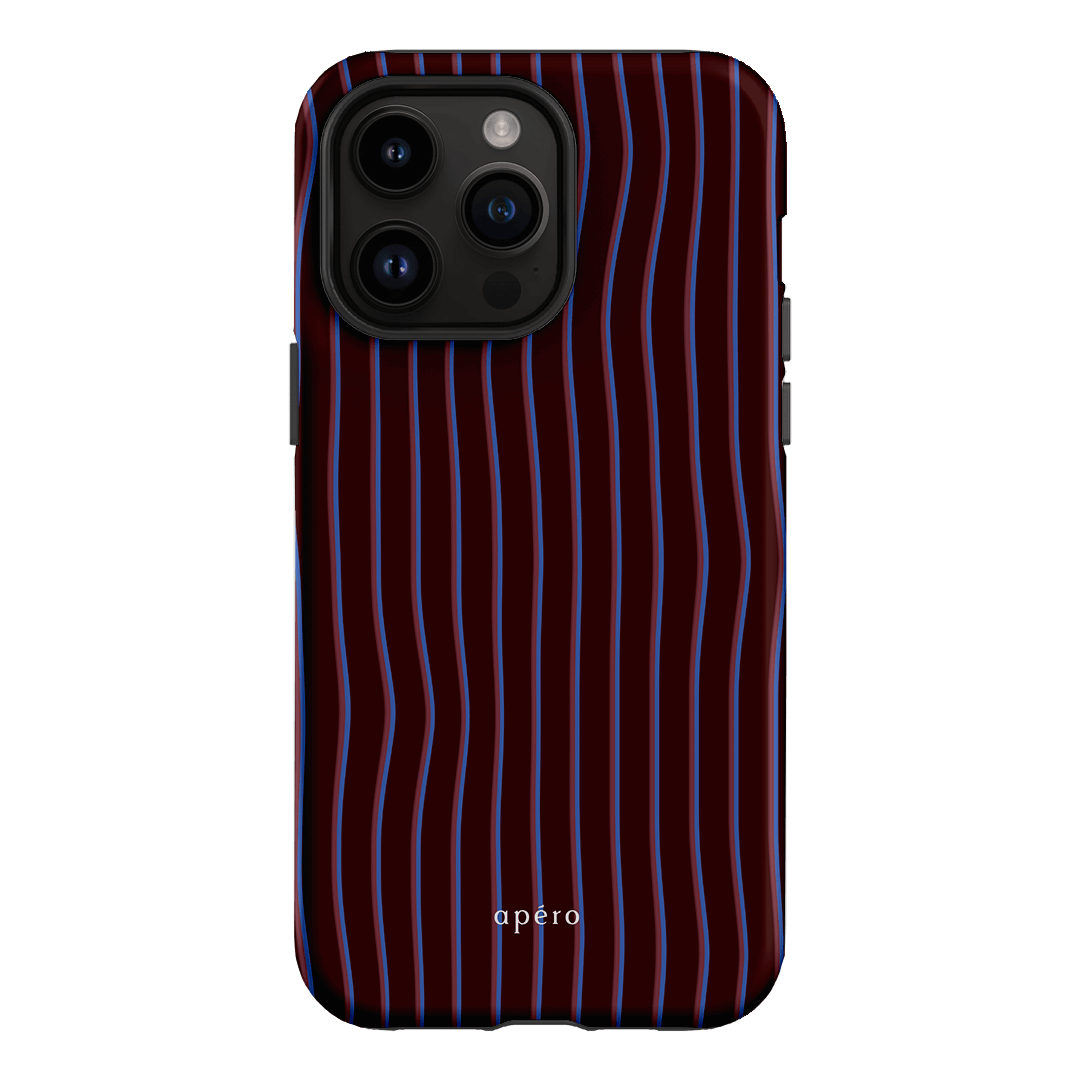 Panama Burgundy Printed Phone Cases iPhone 14 Pro Max / Armoured by Apero - The Dairy