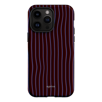 Panama Burgundy Printed Phone Cases iPhone 14 Pro Max / Armoured by Apero - The Dairy
