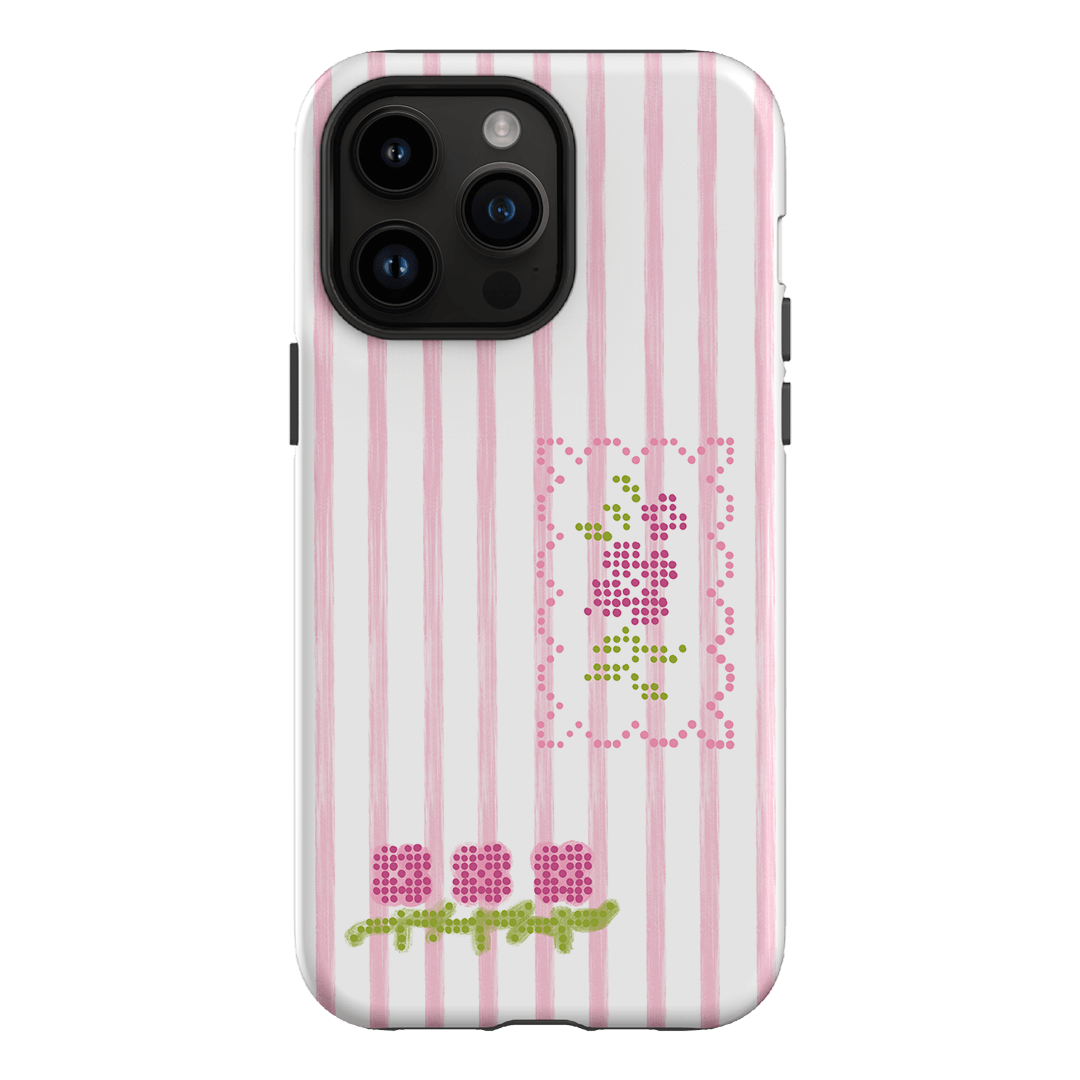Patchwork Pink Printed Phone Cases iPhone 14 Pro Max / Armoured by Kayla Carr - The Dairy