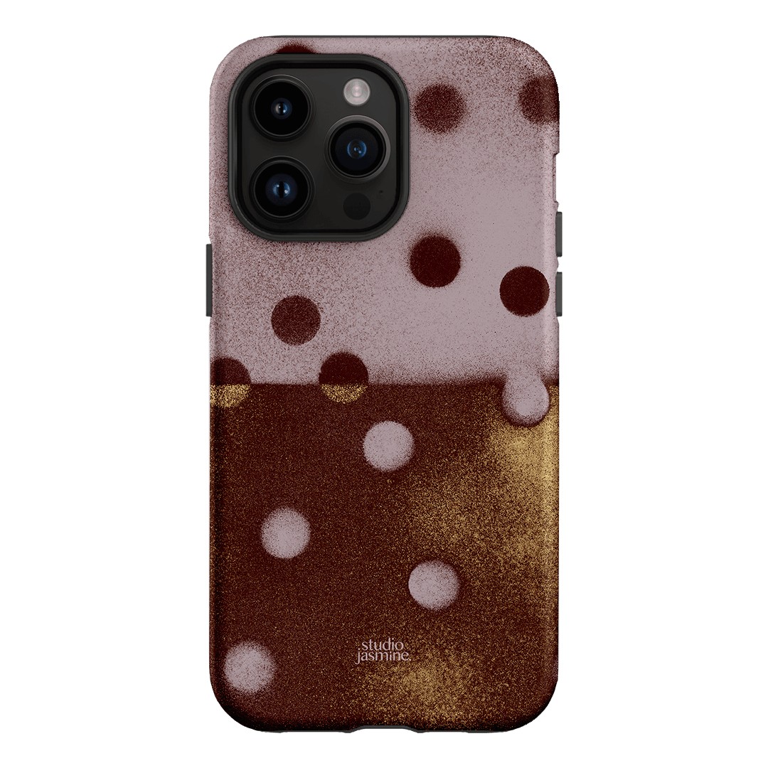 Rust Polka Dot