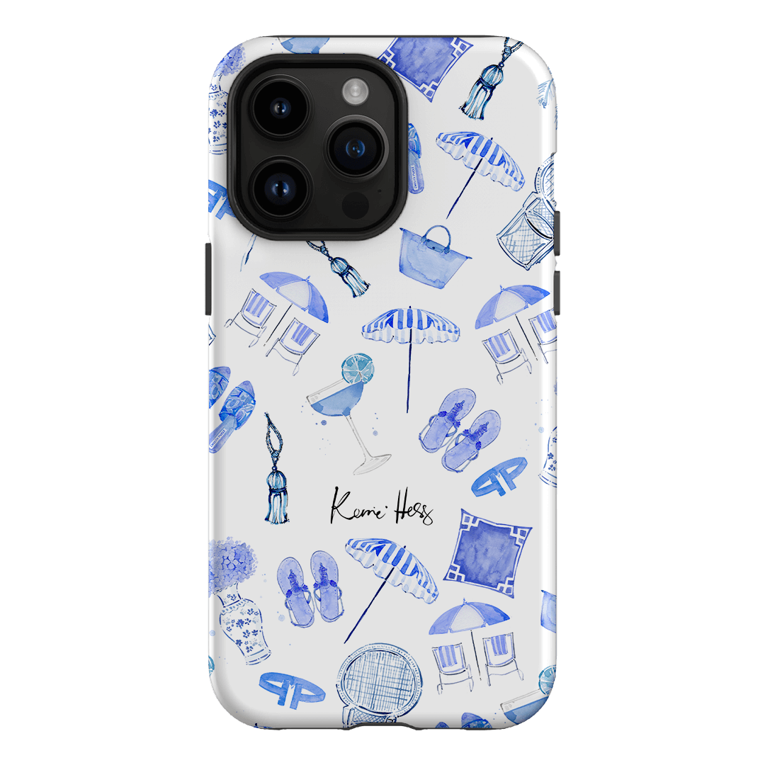 Santorini Printed Phone Cases iPhone 14 Pro Max / Armoured by Kerrie Hess - The Dairy
