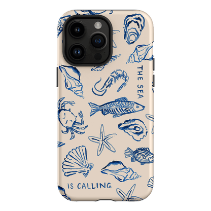 Sea Call Printed Phone Cases iPhone 14 Pro Max / Armoured by Cass Deller - The Dairy