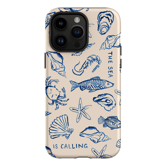 Sea Call Printed Phone Cases iPhone 14 Pro Max / Armoured by Cass Deller - The Dairy