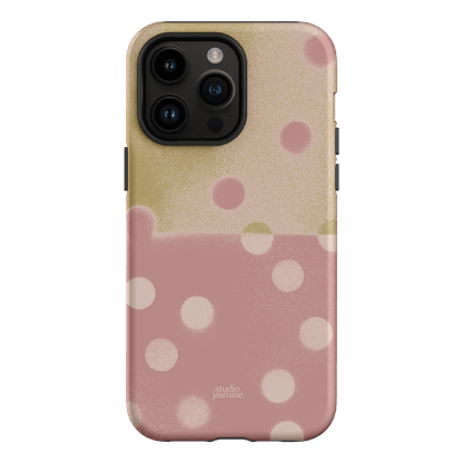 Strawberry Polka Dot Printed Phone Cases iPhone 14 Pro Max / Armoured by Jasmine Dowling - The Dairy