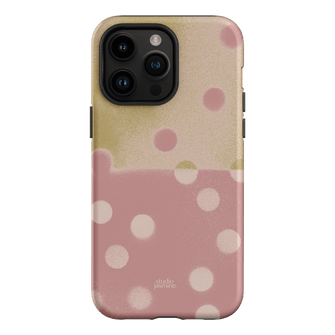 Strawberry Polka Dot Printed Phone Cases iPhone 14 Pro Max / Armoured by Jasmine Dowling - The Dairy