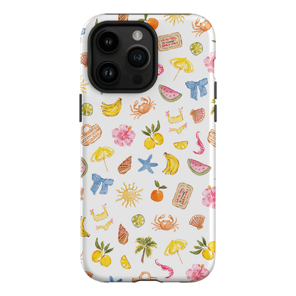 Summer Icons Printed Phone Cases iPhone 14 Pro Max / Armoured by Cass Deller - The Dairy