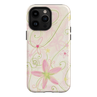 Swirl Pink Printed Phone Cases iPhone 14 Pro Max / Armoured by Kayla Carr - The Dairy