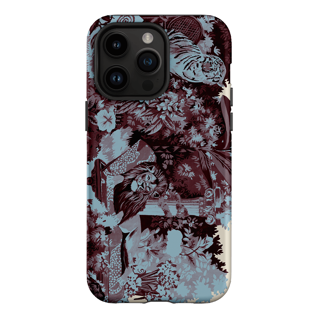 Tippi Blue Printed Phone Cases iPhone 14 Pro Max / Armoured by Desmond & Dempsey - The Dairy