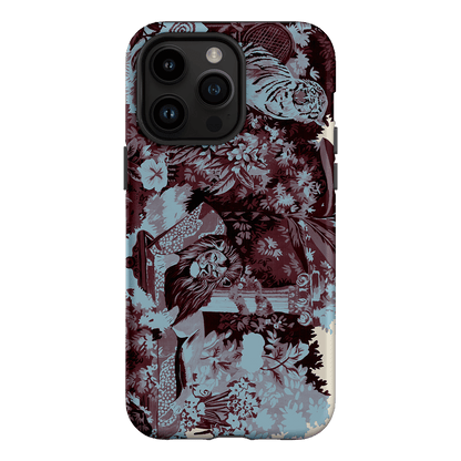 Tippi Blue Printed Phone Cases iPhone 14 Pro Max / Armoured by Desmond & Dempsey - The Dairy