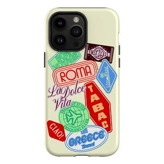 Well Travelled Printed Phone Cases iPhone 14 Pro Max / Armoured by The Dairy - The Dairy