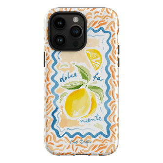 Dolce Far Niente Printed Phone Cases iPhone 14 Pro Max / Armoured by Cass Deller - The Dairy