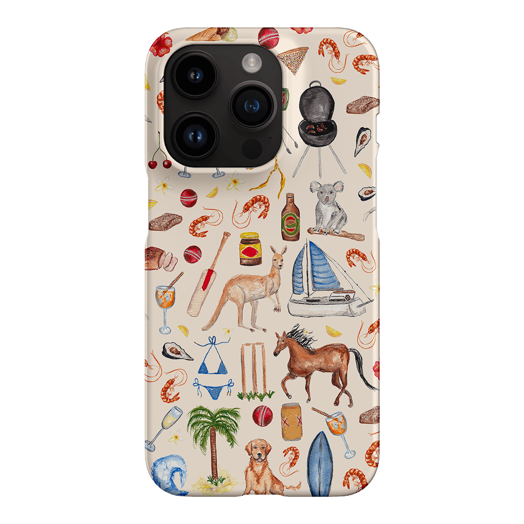 Aussie Icons Printed Phone Cases iPhone 14 Pro / Snap by BG. Studio - The Dairy