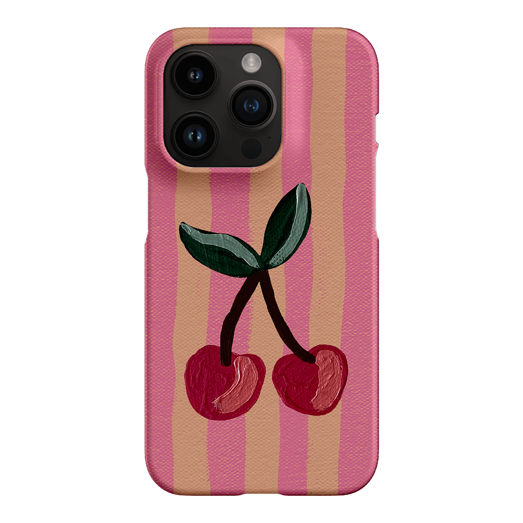 Cherry On Top Printed Phone Cases iPhone 14 Pro / Snap by Amy Gibbs - The Dairy