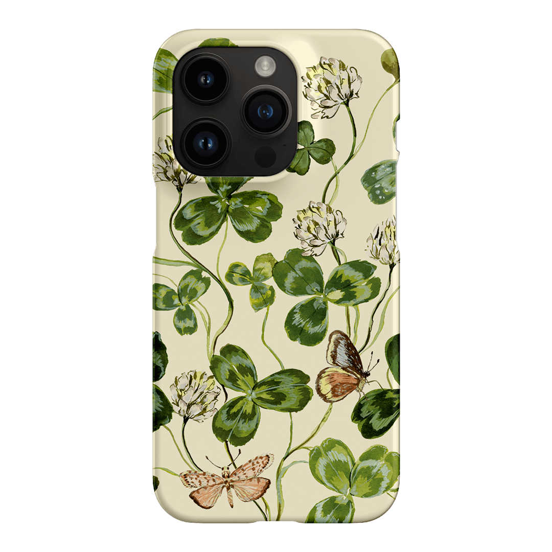 Clover & Butterflies Printed Phone Cases iPhone 14 Pro / Snap by Ellie Mae - The Dairy