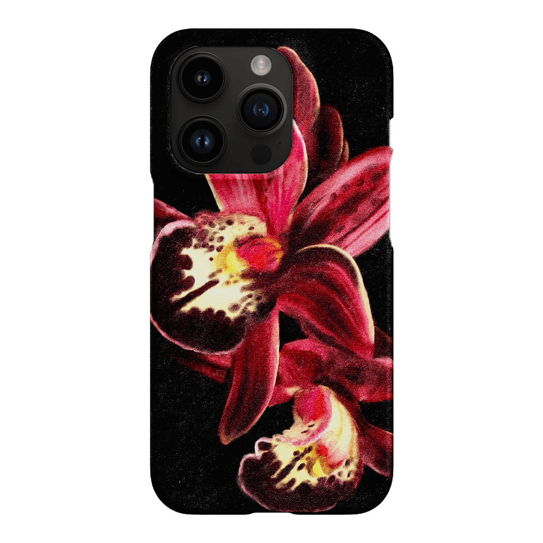Deep Orchid Printed Phone Cases iPhone 14 Pro / Snap by Sally Hungerford - The Dairy